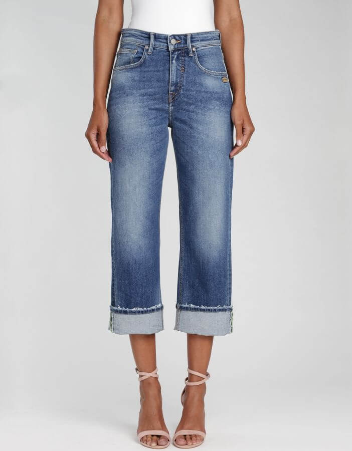 94Gloria cropped - mom fit Jeans
