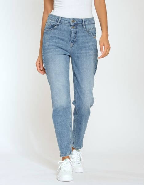 Vintage Mom Fit Moderner Schnitt Jeans: & Charme
